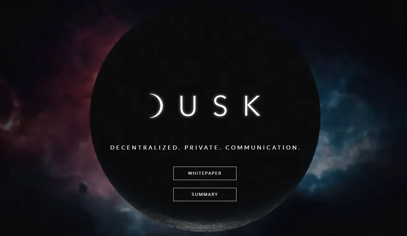 Dusk (DUSK) - All information about Dusk ICO (Token Sale) - ICO Drops