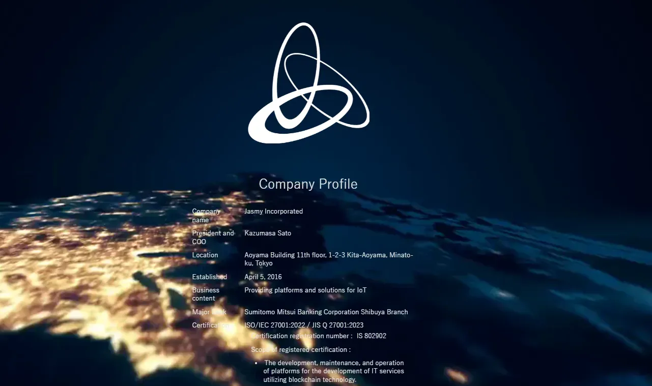 JasmyCoin (JASMY) - All information about JasmyCoin ICO (Token Sale) - ICO  Drops