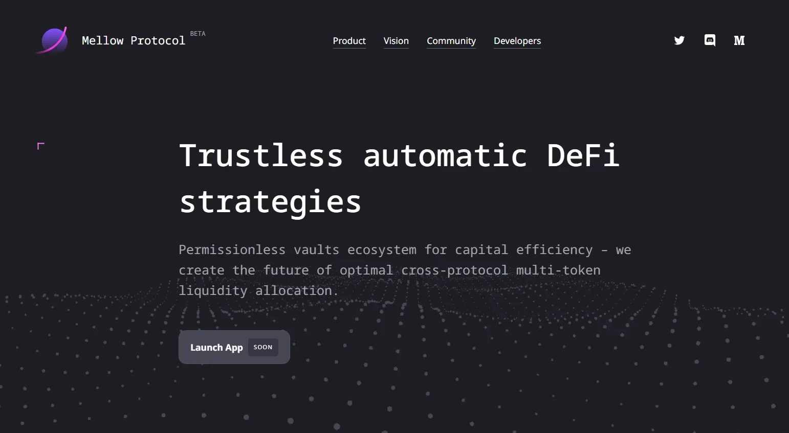 Mellow Protocol - All information about Mellow Protocol ICO (Token Sale) -  ICO Drops