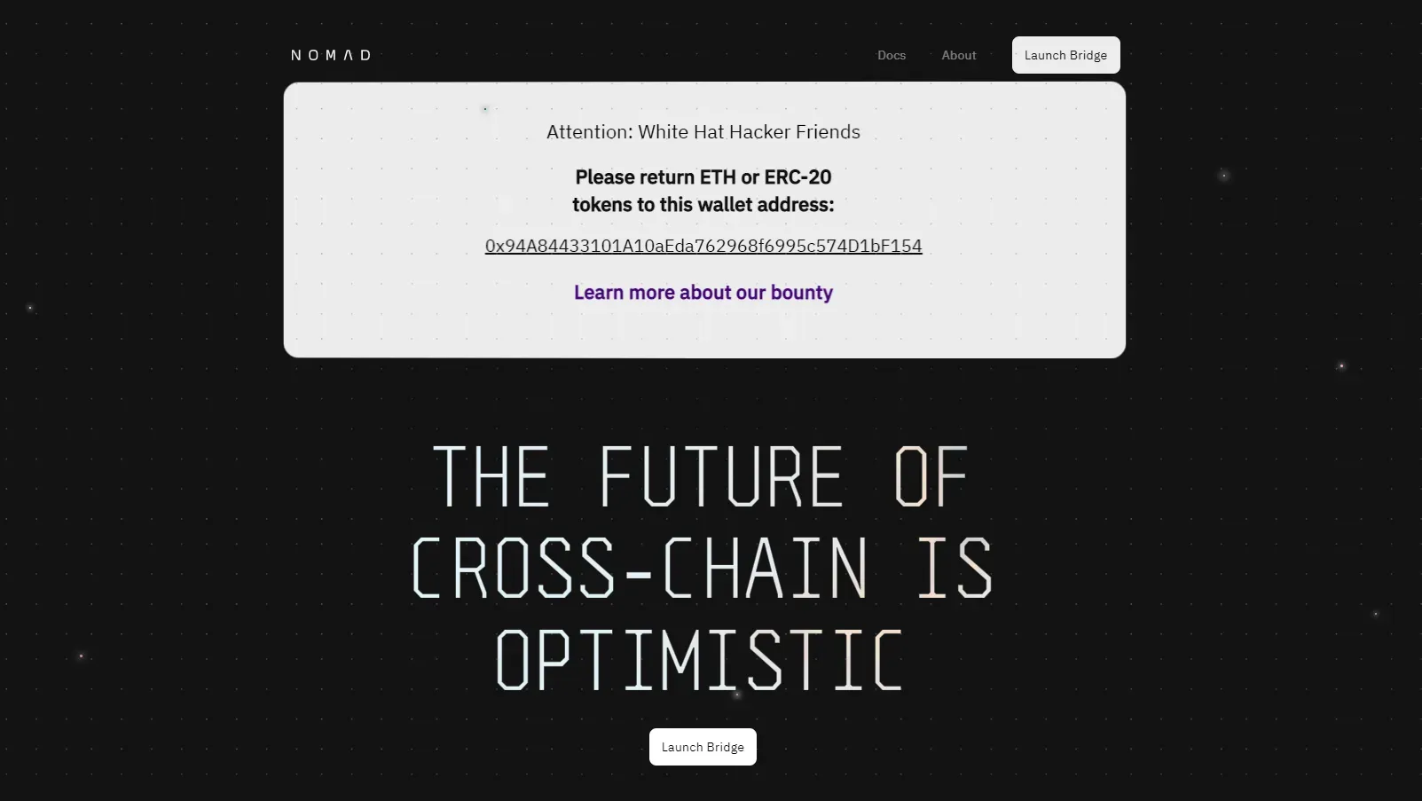 Nomad - All information about Nomad ICO (Token Sale) - ICO Drops