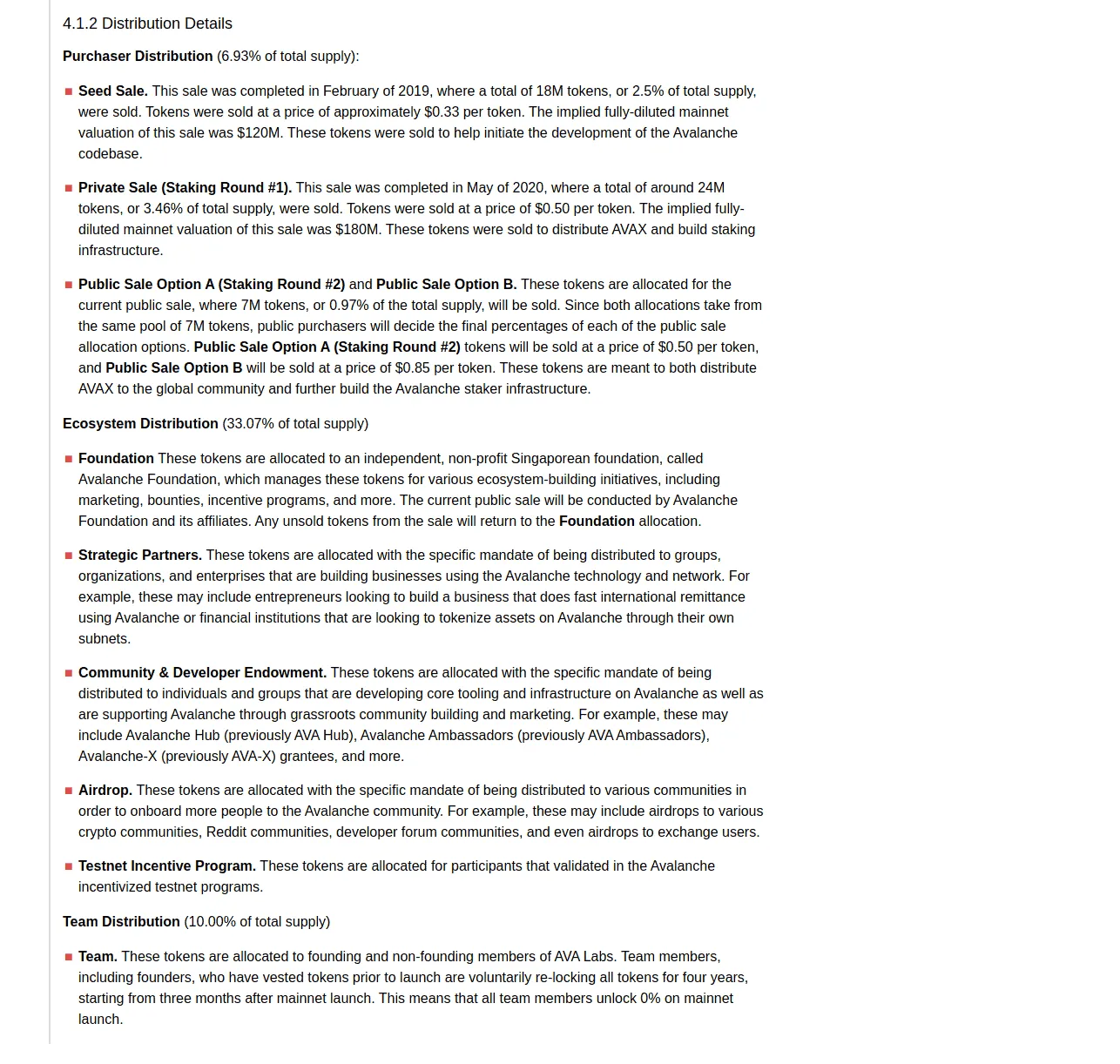 Avalanche (AVAX) - All information about Avalanche ICO (Token Sale) - ICO  Drops