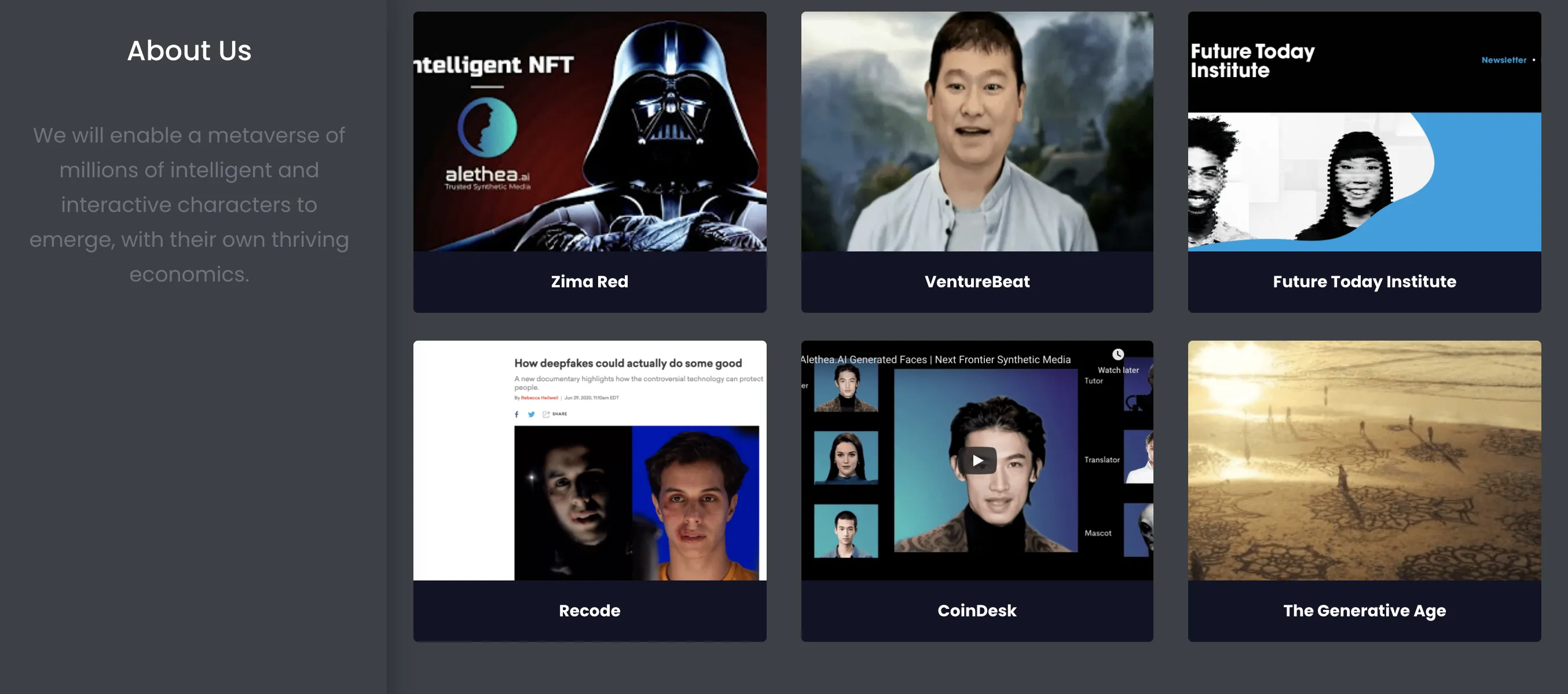 Alethea AI (ALI) - All information about Alethea AI ICO (Token Sale) - ICO  Drops