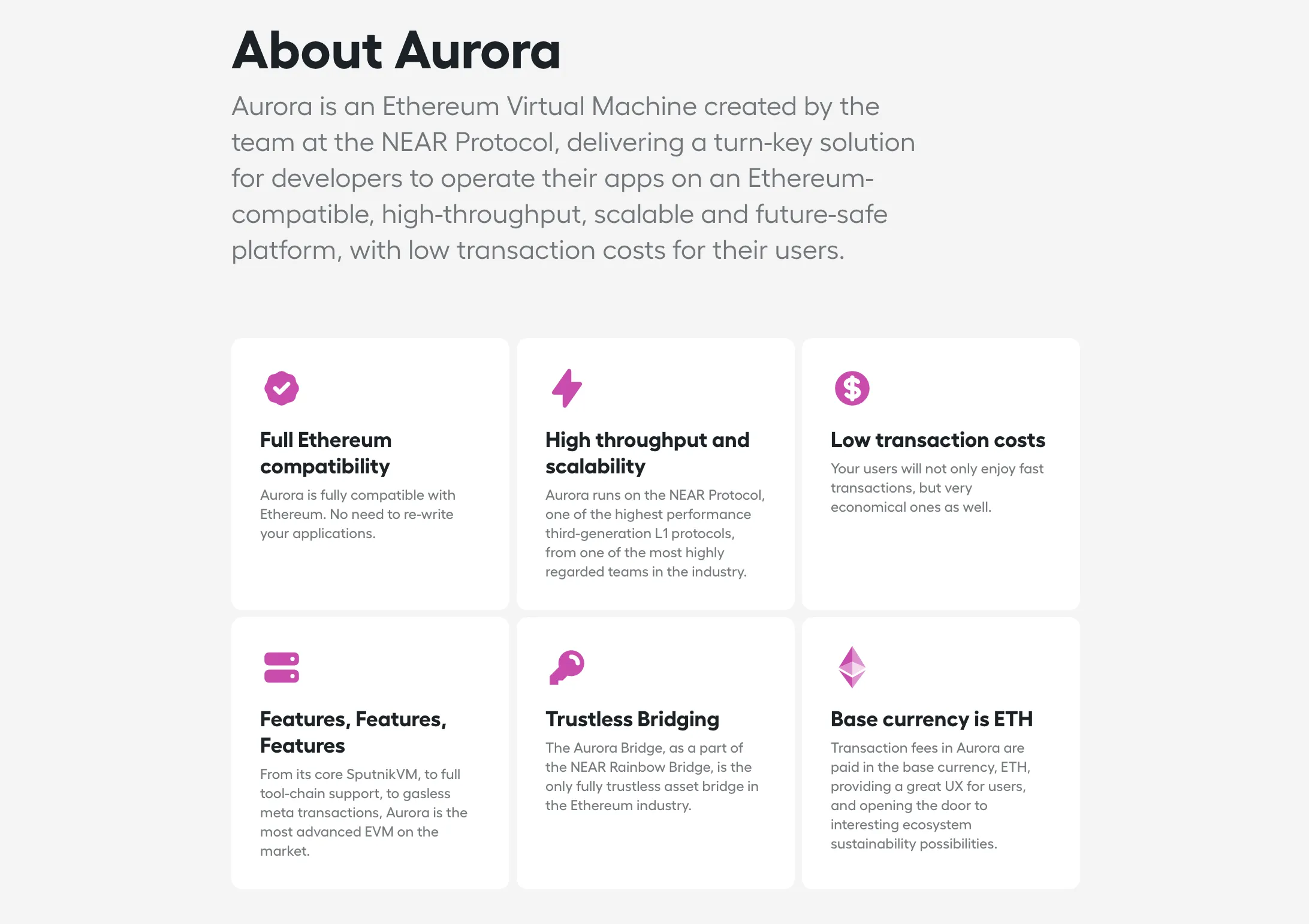Aurora (AURORA) - All information about Aurora ICO (Token Sale) - ICO Drops