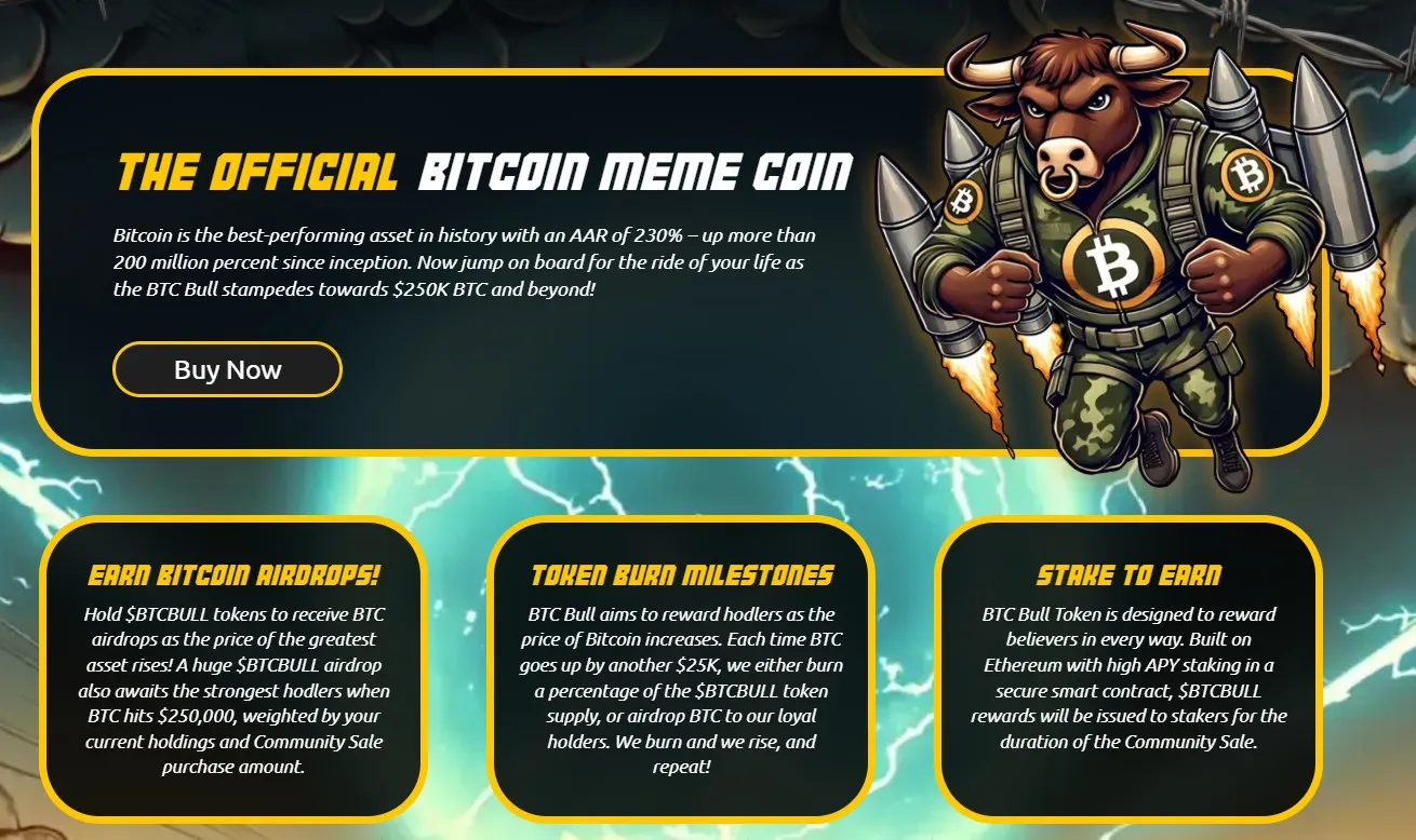 BTC Bull Token (BTCBULL) - All information about BTC Bull Token ICO (Token  Sale) - ICO Drops