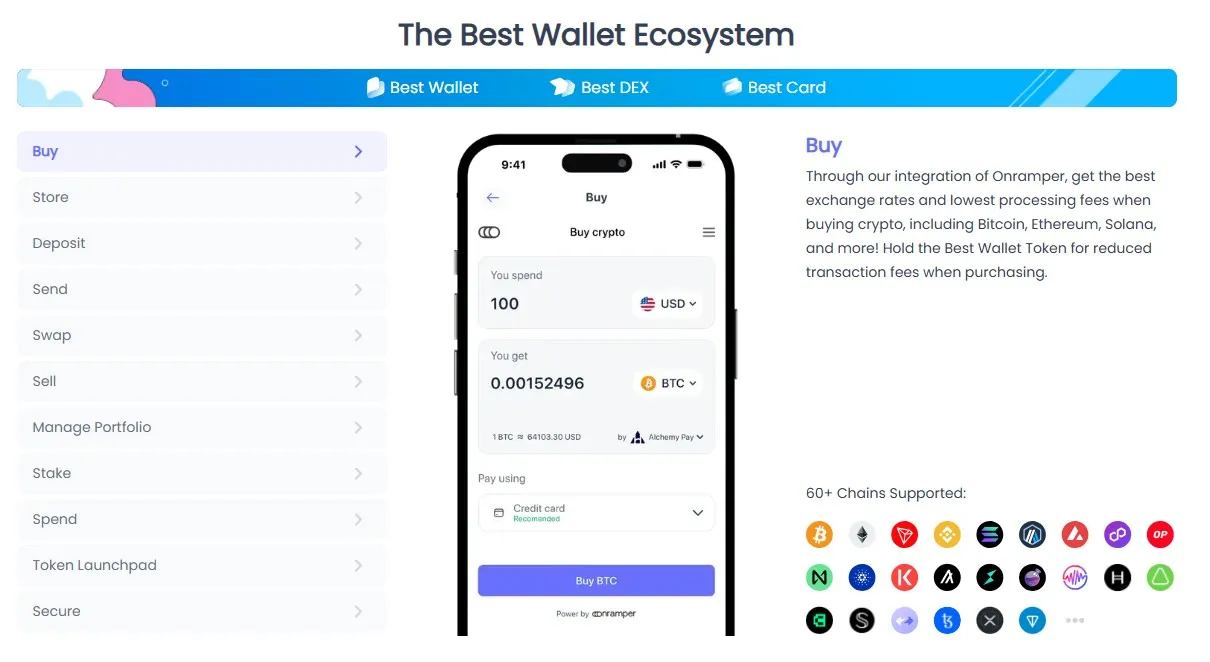Best Wallet (BEST) - All information about Best Wallet ICO (Token Sale) -  ICO Drops