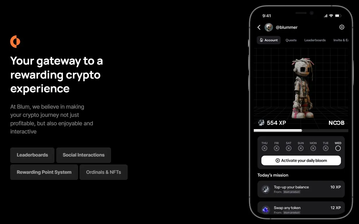 Blum (BLUM) - All information about Blum ICO (Token Sale) - ICO Drops