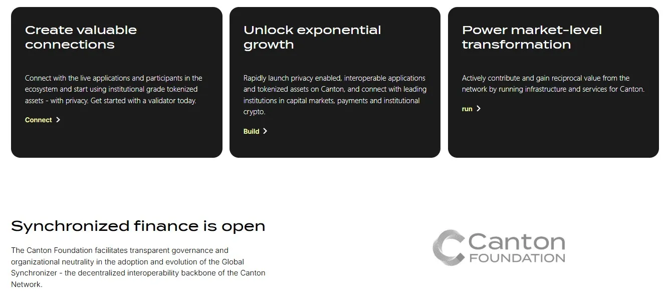 Canton Network (CC) - All information about Canton Network ICO (Token Sale)  - ICO Drops