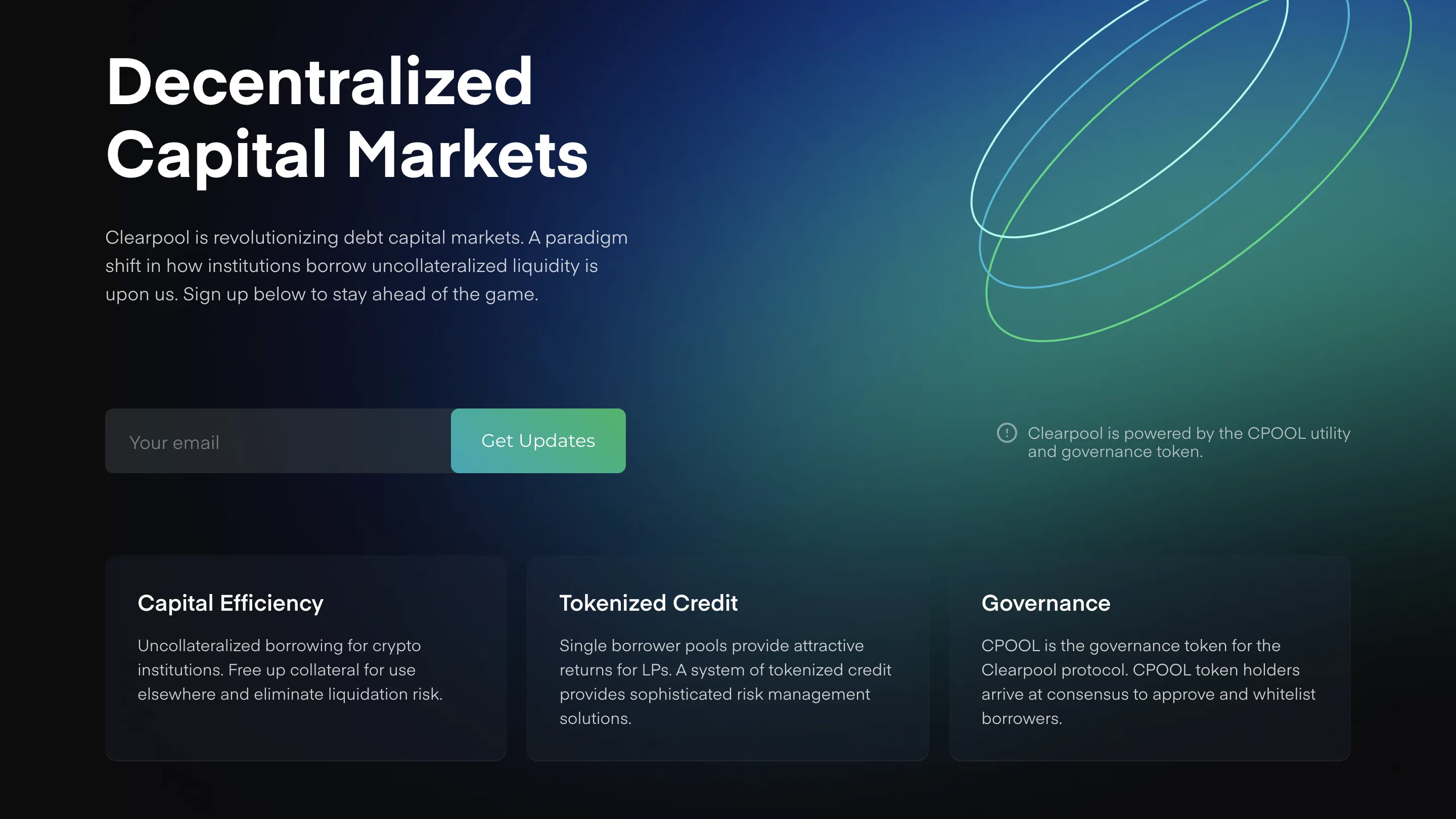 Clearpool (CPOOL) - All information about Clearpool ICO (Token Sale) - ICO  Drops