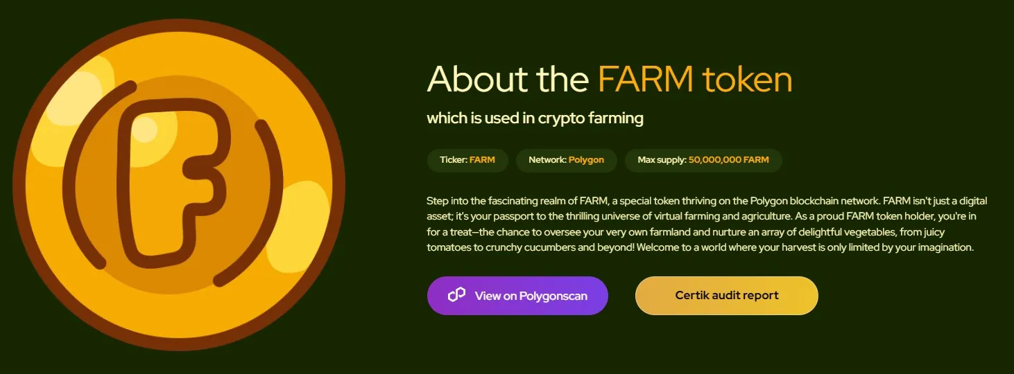 Crypto Farmers (FARM) - All information about Crypto Farmers ICO (Token  Sale) - ICO Drops