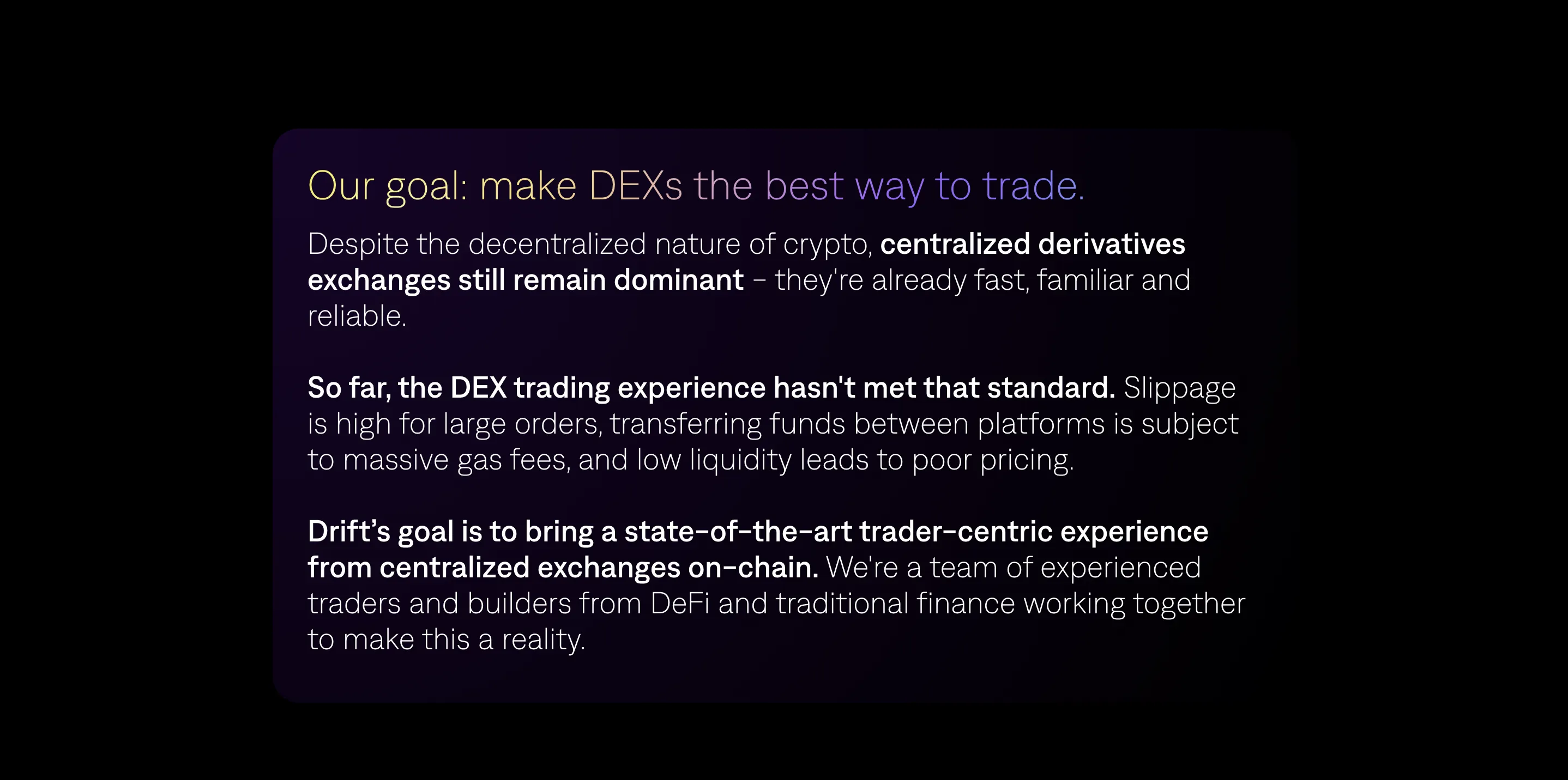 Drift Protocol - All information about Drift Protocol ICO (Token Sale) -  ICO Drops