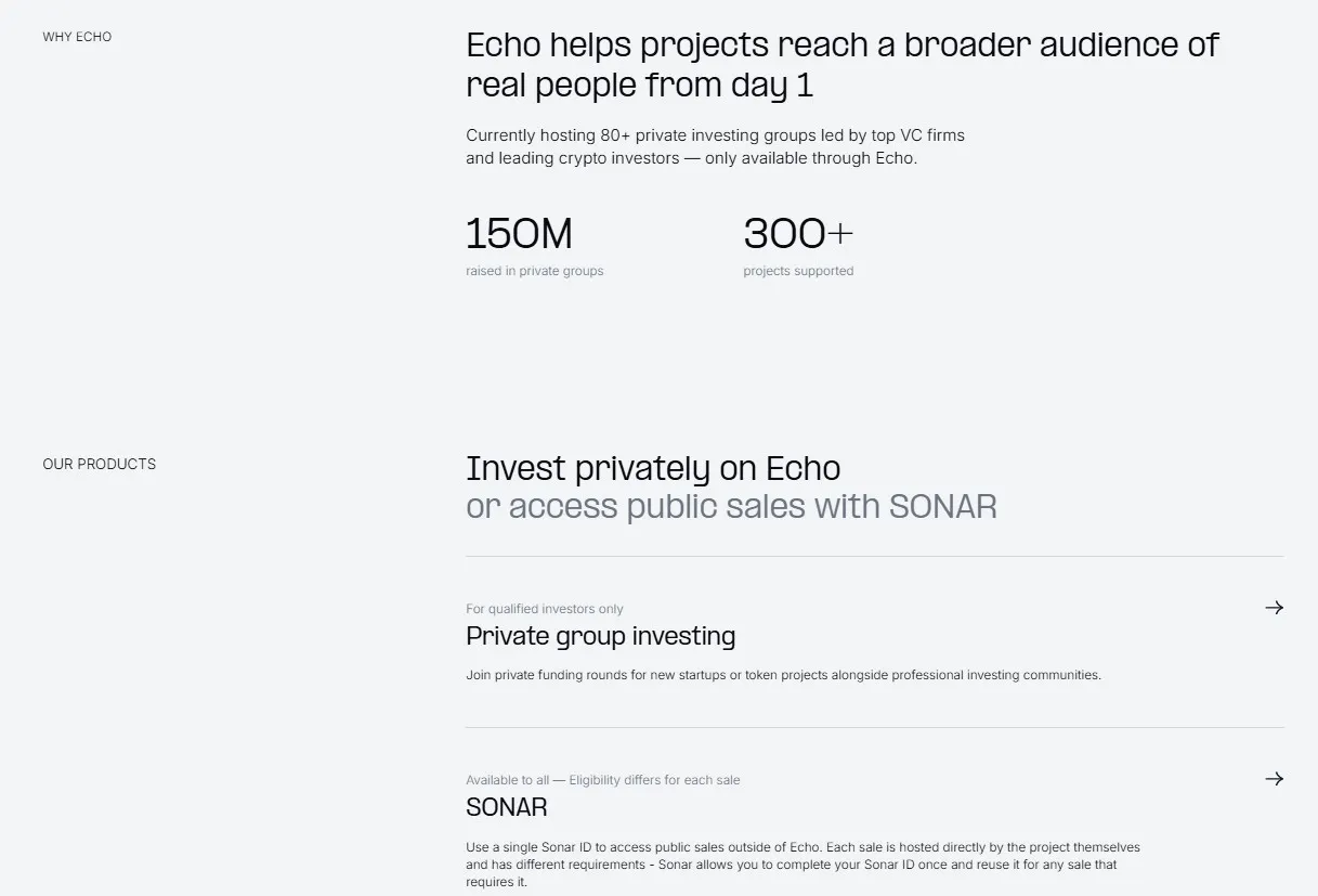 Echo - All information about Echo ICO (Token Sale) - ICO Drops
