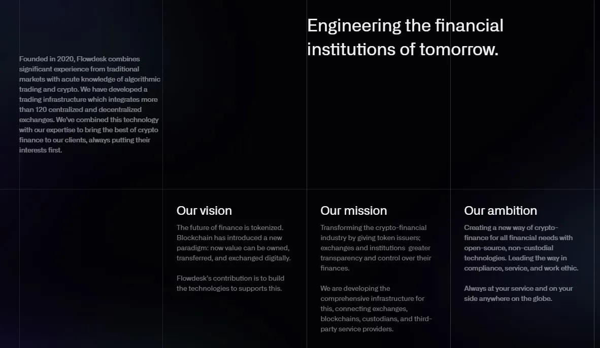 Flowdesk - All information about Flowdesk ICO (Token Sale) - ICO Drops
