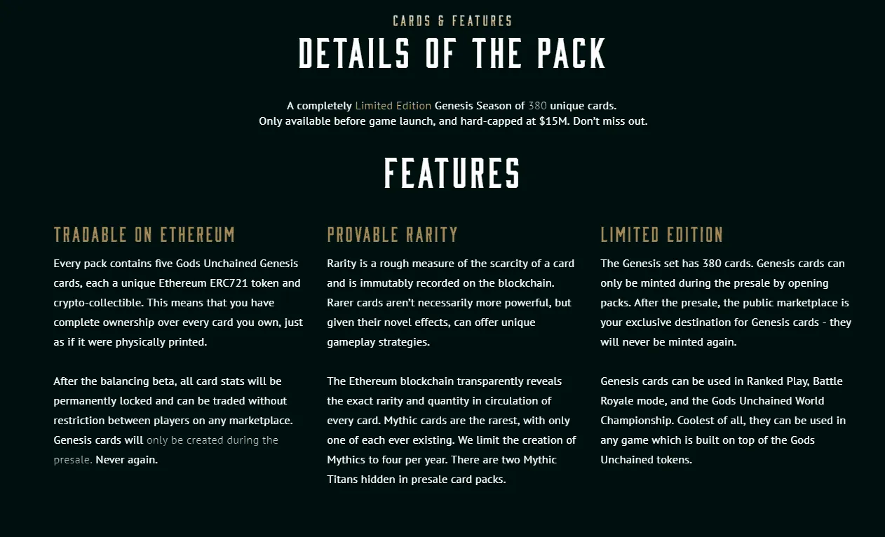 Gods Unchained (GODS) - All information about Gods Unchained ICO (Token  Sale) - ICO Drops