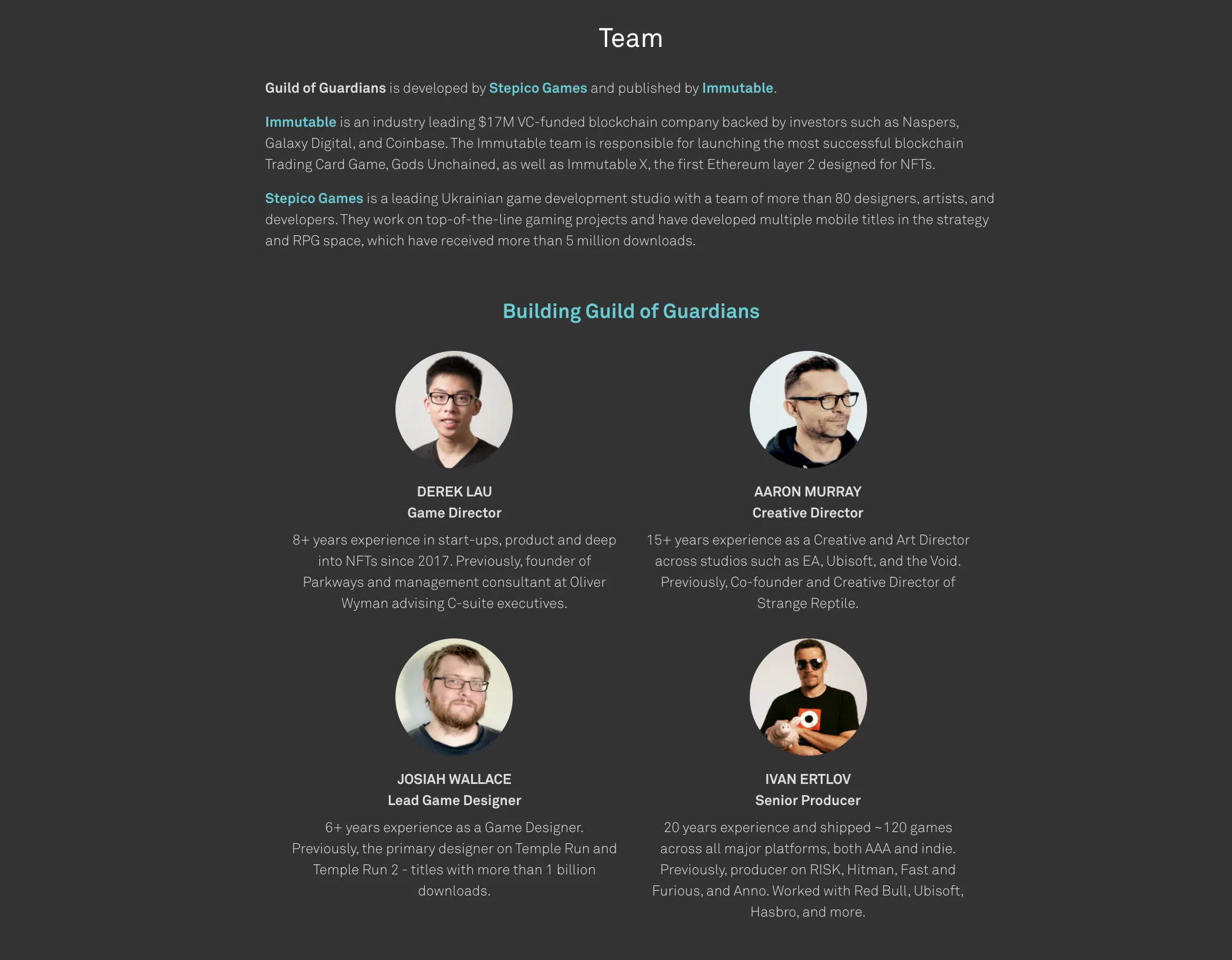 Guild of Guardians (GOG) - All information about Guild of Guardians ICO  (Token Sale) - ICO Drops