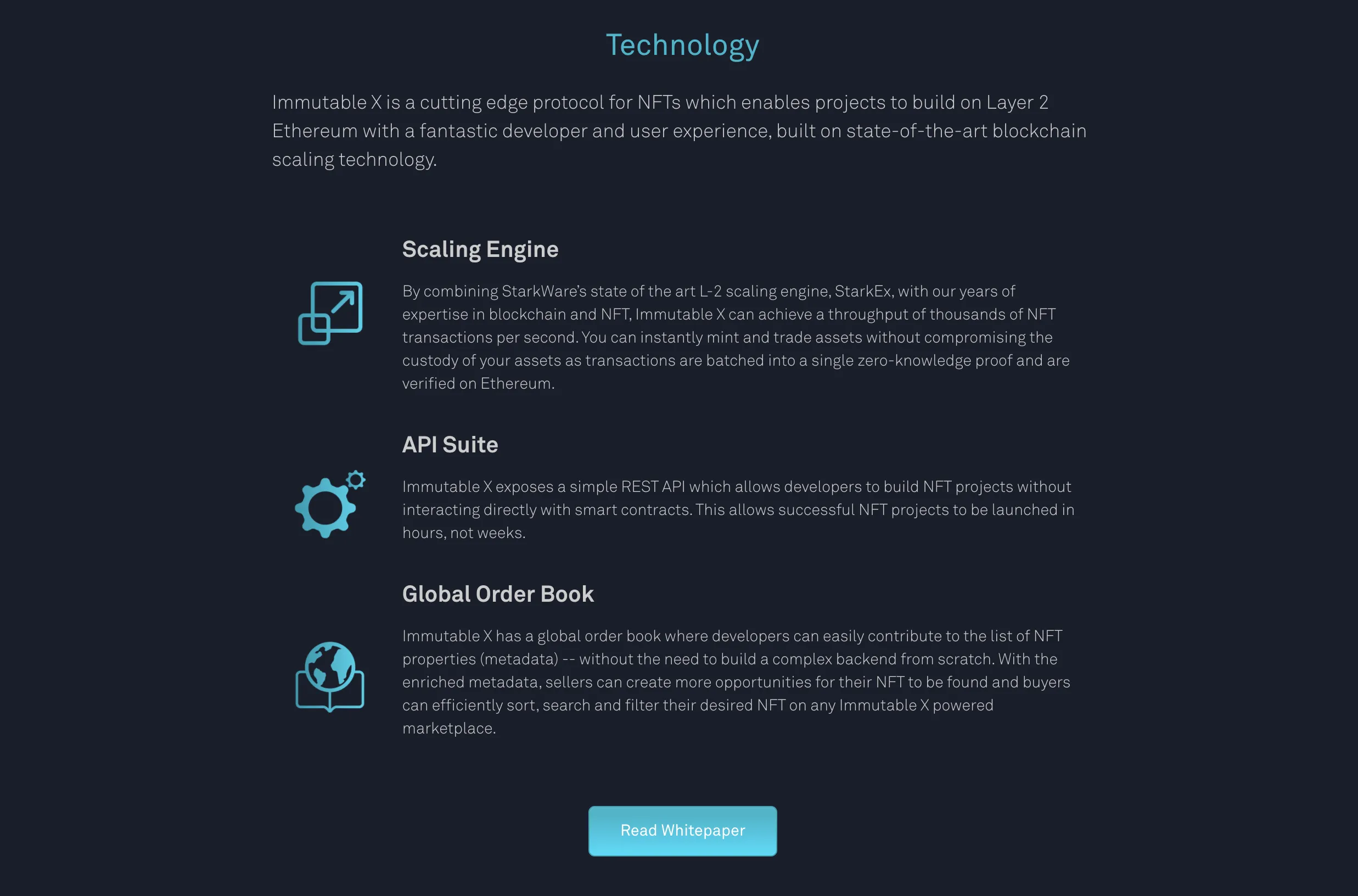 Immutable X (IMX) - All information about Immutable X ICO (Token Sale) -  ICO Drops