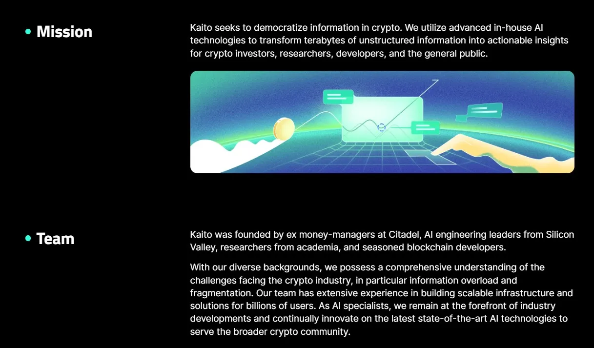 Kaito (KAITO) - All information about Kaito ICO (Token Sale) - ICO Drops