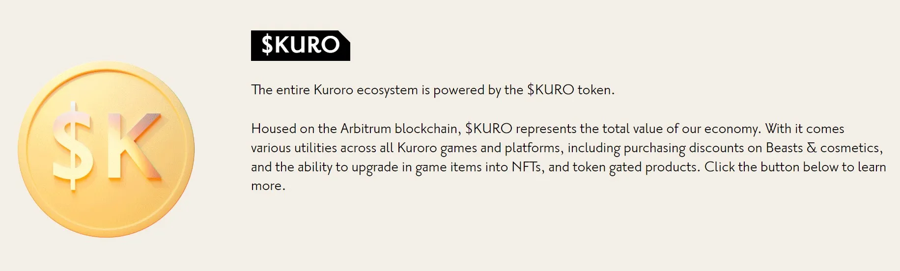 Kuroro Beasts - All information about Kuroro Beasts ICO (Token Sale) - ICO  Drops