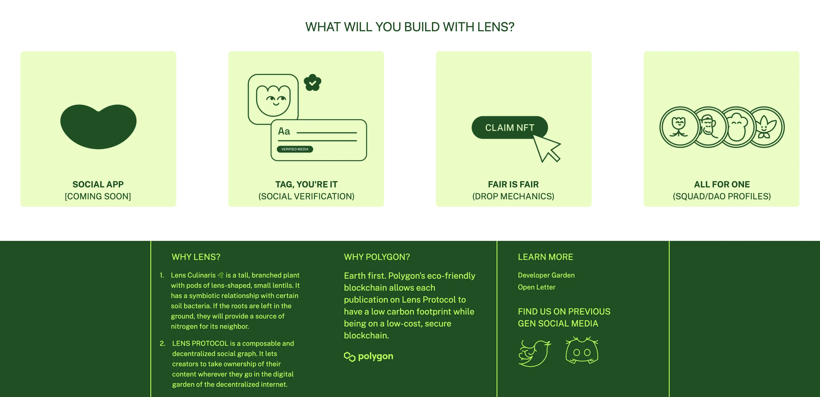 Lens Protocol - All information about Lens Protocol ICO (Token Sale) - ICO  Drops