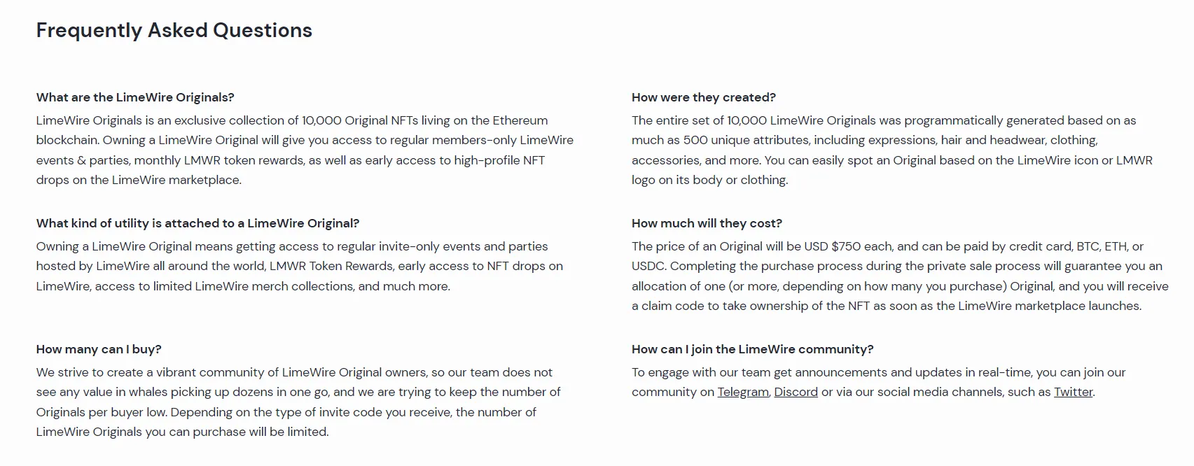 LimeWire (LMWR) - All information about LimeWire ICO (Token Sale) - ICO  Drops