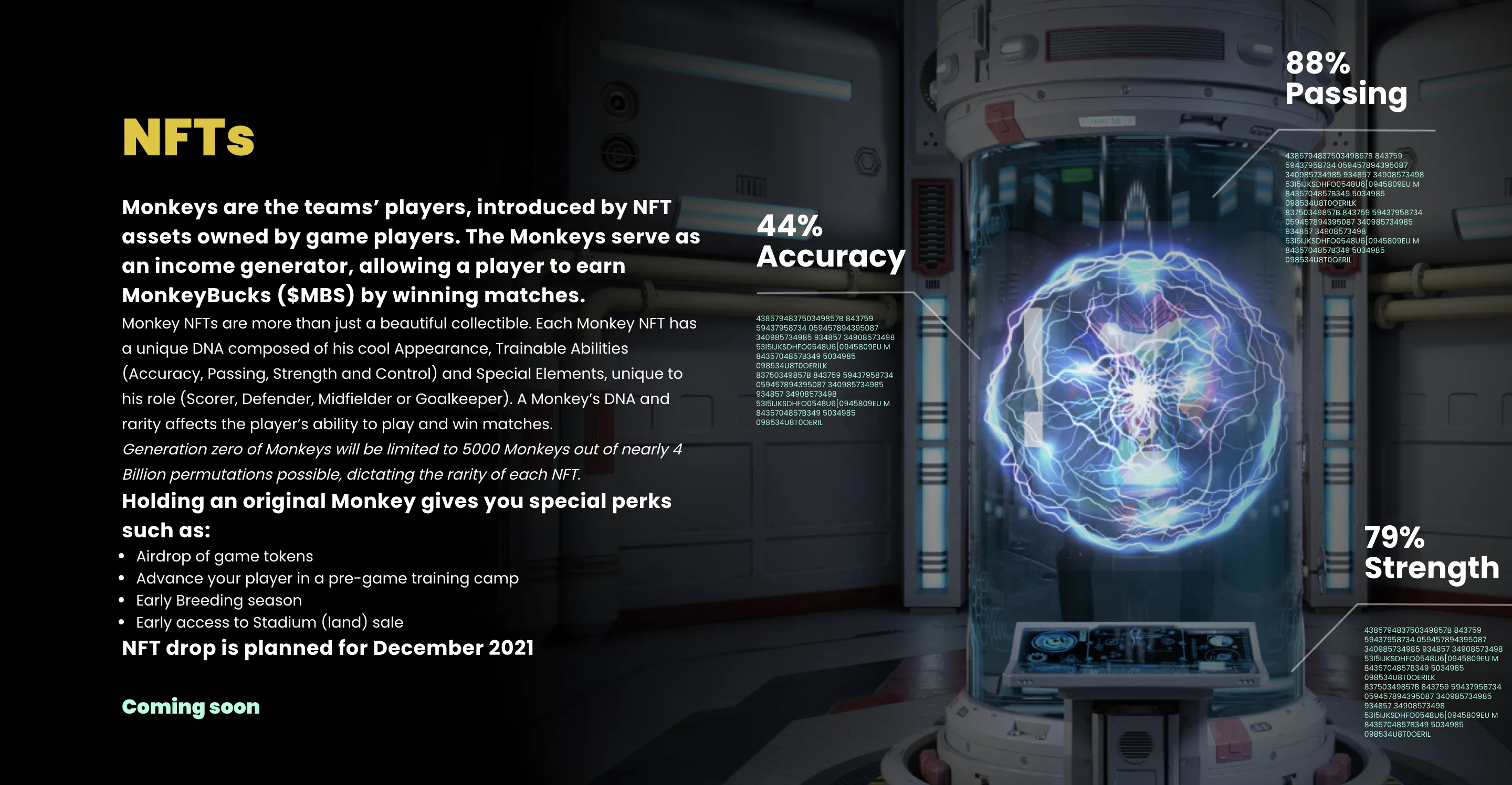 MonkeyBall (MBS) - All information about MonkeyBall ICO (Token Sale) - ICO  Drops