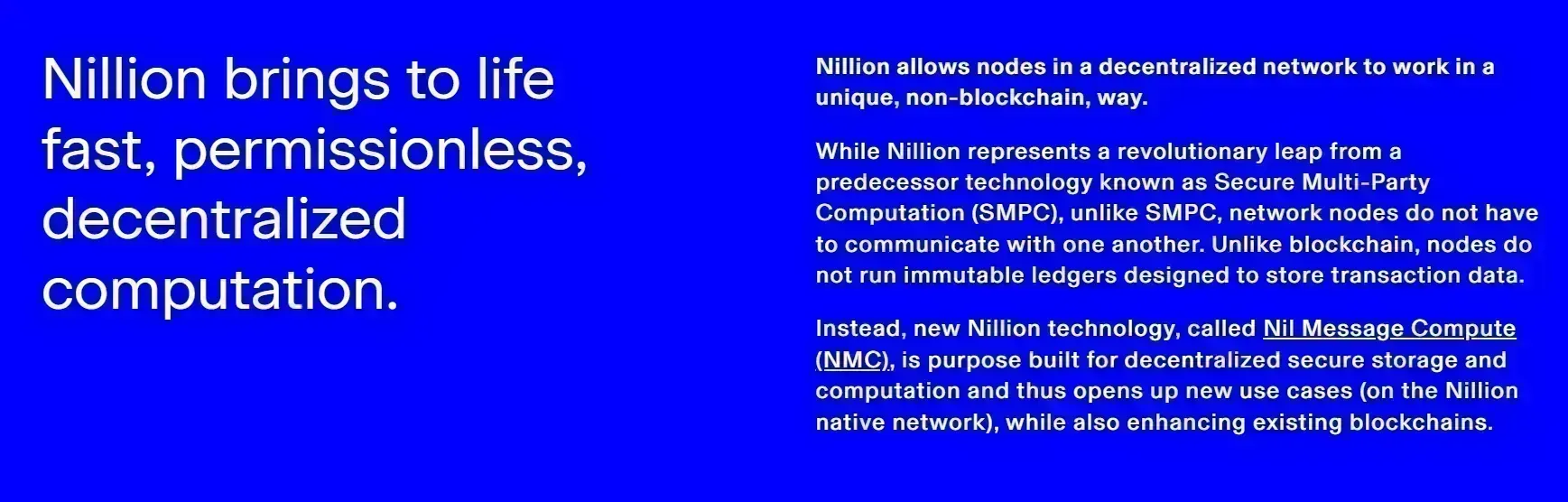 Nillion (NIL) - All information about Nillion ICO (Token Sale) - ICO Drops