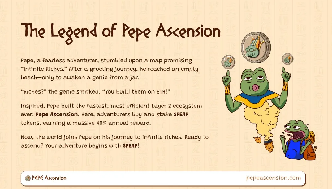 PEPE Ascension (PEAP) - All information about PEPE Ascension ICO