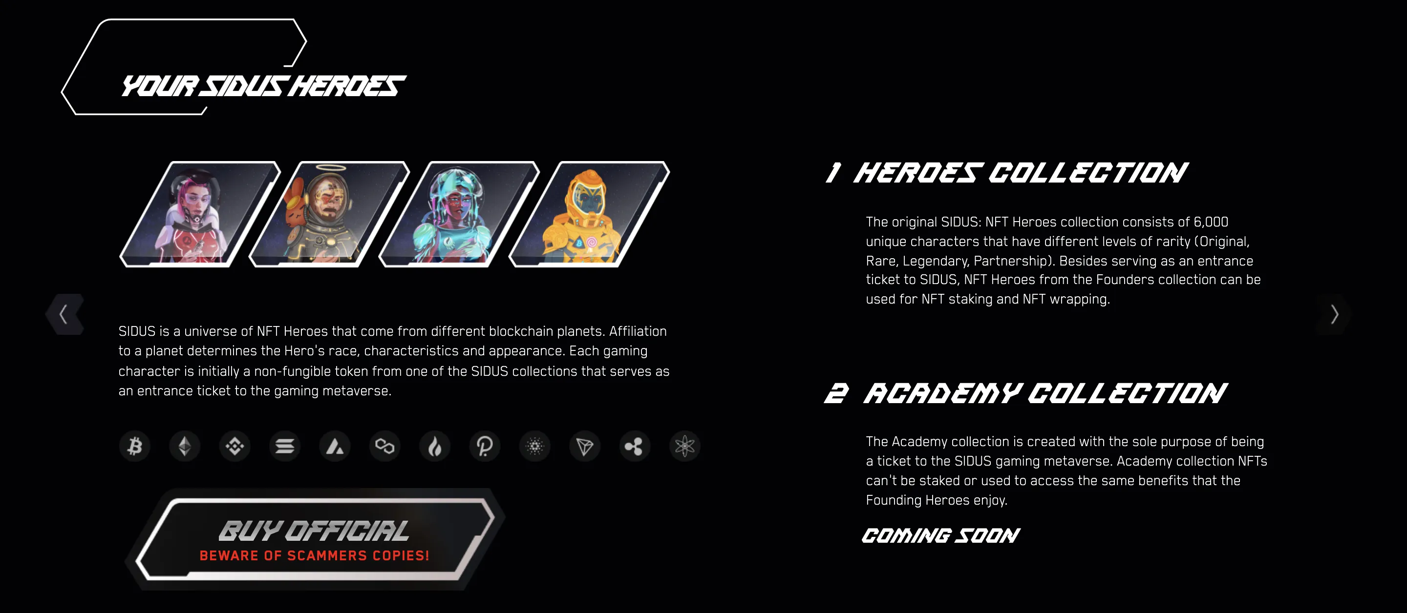 Sidus Heroes (SIDUS, SENATE) - All information about Sidus Heroes ICO  (Token Sale) - ICO Drops