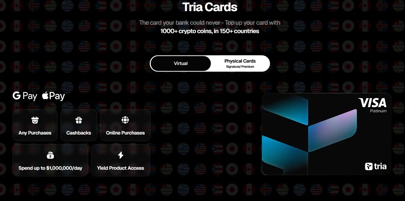 Tria - All information about Tria ICO (Token Sale) - ICO Drops