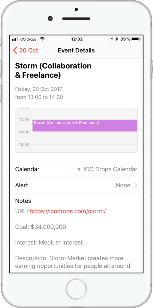 ico calendar