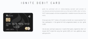 Ignite Debit card
