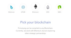 Firmo Network Compatible Blockchains