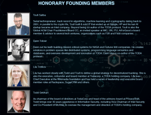 TODA Network Founding Members