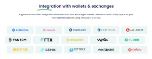 Kryptoskatt Integration with Wallets & Exchanges
