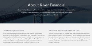 River Financial About