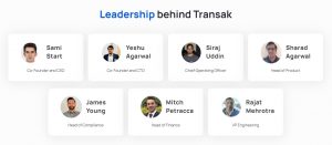 Transak Leadership