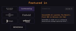 SatoshiDEX Featured in