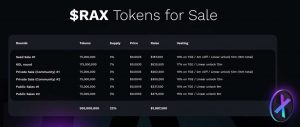 X RAYS Tokens for Sale